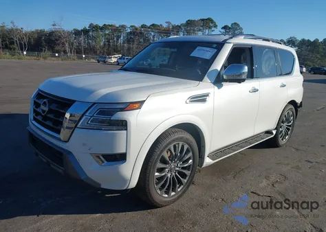 2024 Nissan Armada Platinum from USA, damaged, VIN JN8AY2DB2R9853047